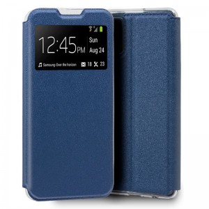 Funda COOL Flip Cover para Samsung G985 Galaxy S20 Plus Liso Azul D