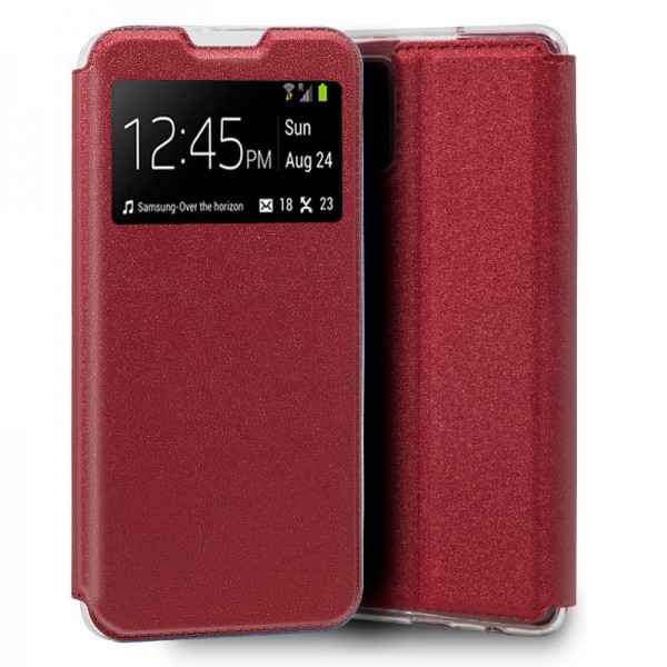 Funda Flip Cover Samsung G985 Galaxy S20 Plus Liso Rojo D