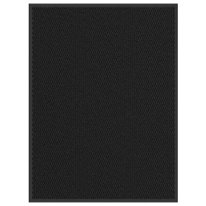 Felpudo negro 80x120 cm D