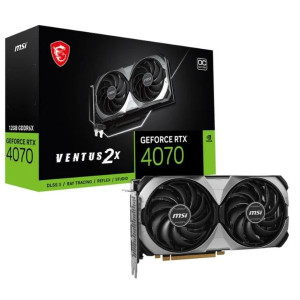 Tarjeta grafica msi nvidia rtx 4070 ventus 2x e 12g oc D