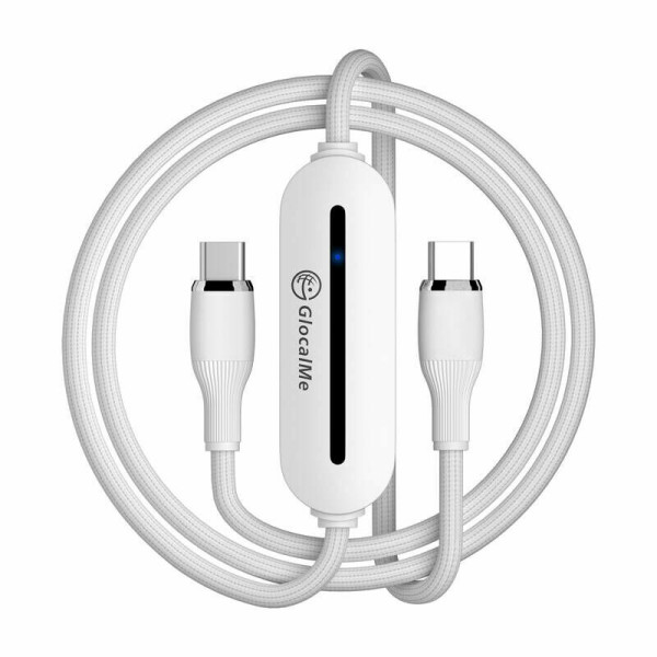 Punto de Acceso Portátil GlocalMe Unicord Cable + 10GB blanco D