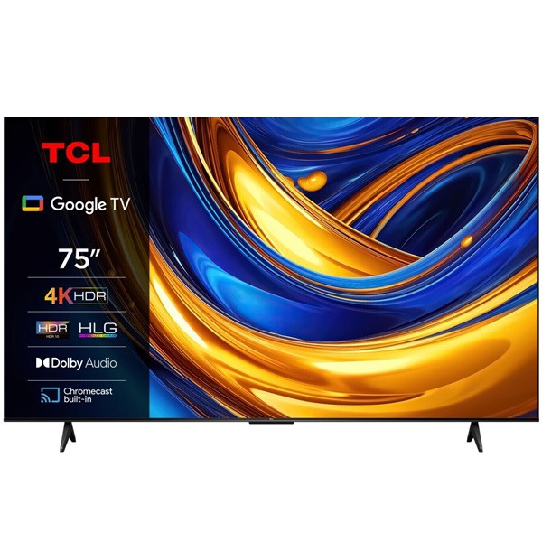 Smart TV TCL 75"LED 4K UHD 75V6B negro D