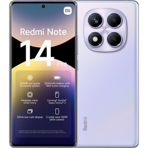 Xiaomi Redmi Note 14 Pro dual sim 8GB RAM 256GB morado D