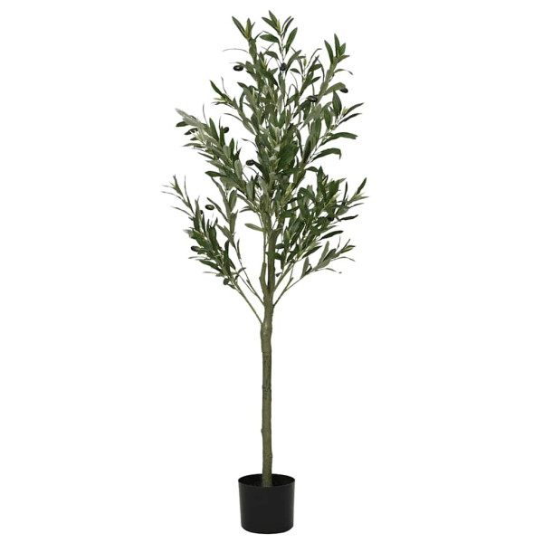 Árbol de olivo artificial con 450 hojas verde 120 cm Árbol de olivo artificial con 450 hojas verde 120 cm D
