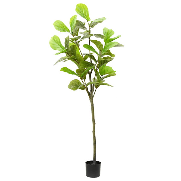 Árbol ficus artificial 48 hojas verde 165 cm Árbol ficus artificial 48 hojas verde 165 cm D
