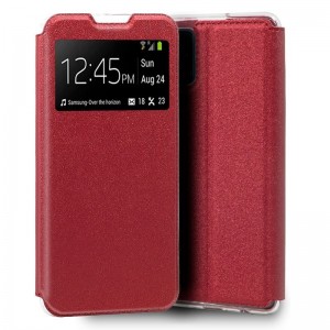 Funda Flip Cover Samsung G980 Galaxy S20 Liso Rojo D