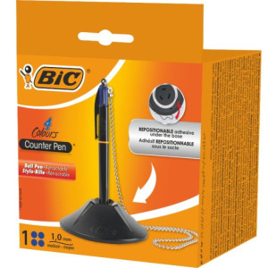 Bolígrafo de Tinta de Aceite Retráctil Bic 527507 azul D