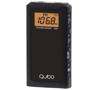 Radio portátil Qubo RD-10 negro D