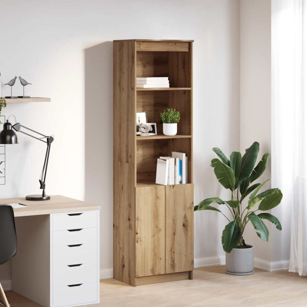 Aparador Artisan Roble 50x35x180 cm Madera de ingeniería D