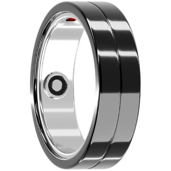 Anillo inteligente maxcom mr100 10/63/ notificaciones/ frecuencia cardíaca/ negro D