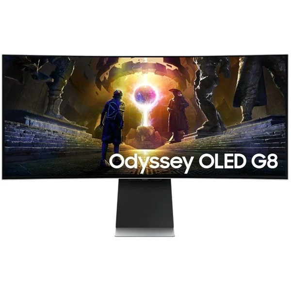 Monitor Gaming SAMSUNG G8 Odyssey 34" OLED S34DG850SU plata D