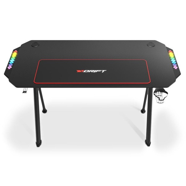 Mesa gaming Drift DZ175 RGB negro D