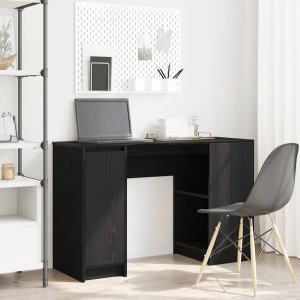 Escritorio roble negro 120x42x76 cm madera de ingeniería D