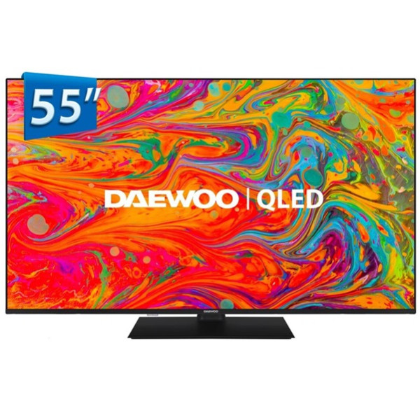 TV DAEWOO 55" QLED 4K UHD / 55DM65QV / SMART TV D