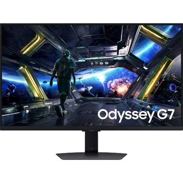 Smart monitor gaming samsung odyssey g7 s32dg702eu 32'/ 4k/ 1ms/ 144hz/ ips/ multimedia/ regulable en altura/ smart tv/ negro D