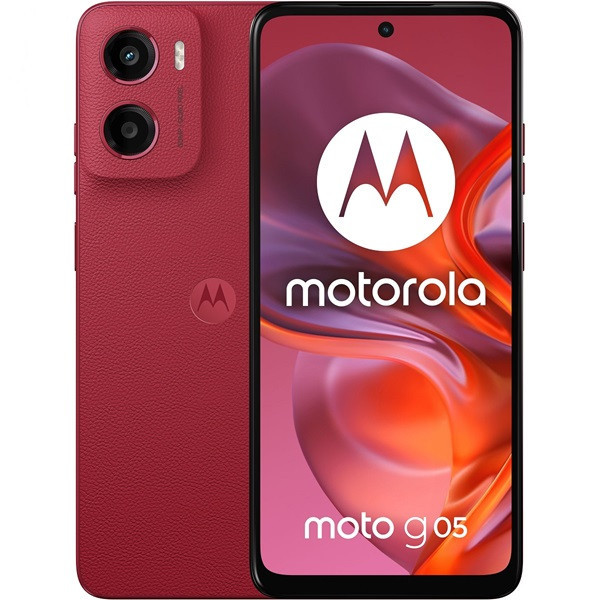 Motorola Moto G05 4G Dual Sim 4GB RAM 128GB Plum Rojo D