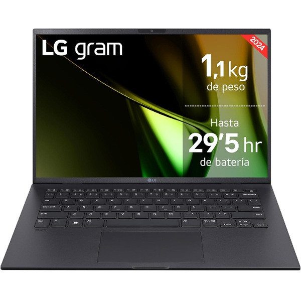 Portátil lg gram 14z90s-v.ap55b intel core ultra 5-125h/ 16gb/ 512b ssd/ 14'/ win11 pro D