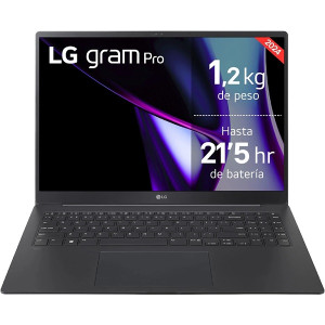 Portátil lg gram pro 16z90sp-k.ad88b intel core ultra 7-155h/ 32gb/ 1tb ssd/ 16'/ win11 D