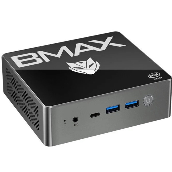 Ordenador BMAX Mini PC B4 Turbo 16GB RAM 512GB SSD negro D