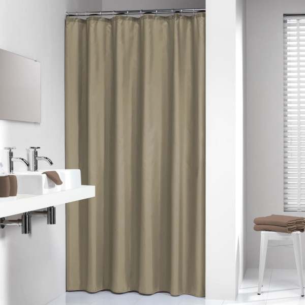 Cortina de ducha Sealskin modelo Madeira color arena 180 cm 238501365 Cortina de ducha Sealskin modelo Madeira color arena 180 cm 238501365 D