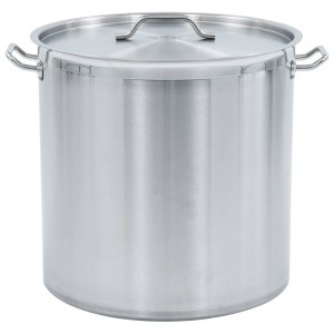 Olla de acero inoxidable 98 L 50x50 cm H