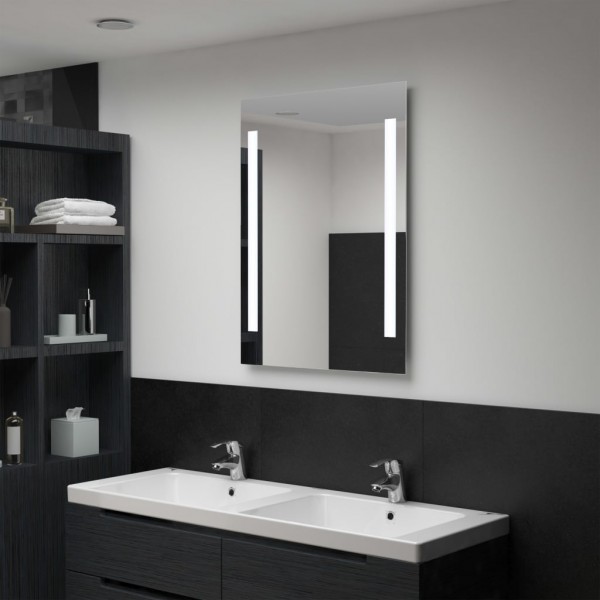 Espelho de parede de banheiro com LED 60x80 cm D
