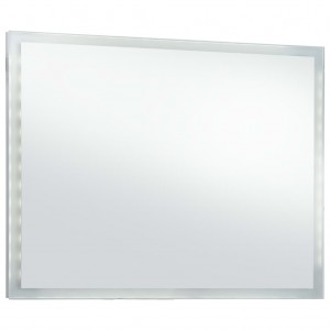 Espejo de pared de baño con LED 100x60 cm D