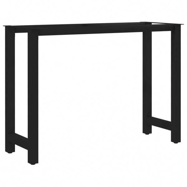 Estructura de mesa de comedor en forma de H 100x40x72 cm D