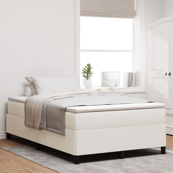 Cabezal de cama Crema 120x190 cm de tela de pana Cabezal de cama Crema 120x190 cm de tela de pana D