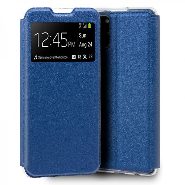 Fundação COOL Capa de Flip para Samsung G770 Galaxy S10 Lite Blue Lite D