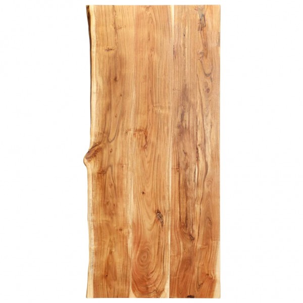 Encimera para armario tocador madera maciza acacia 114x52x3.8cm D