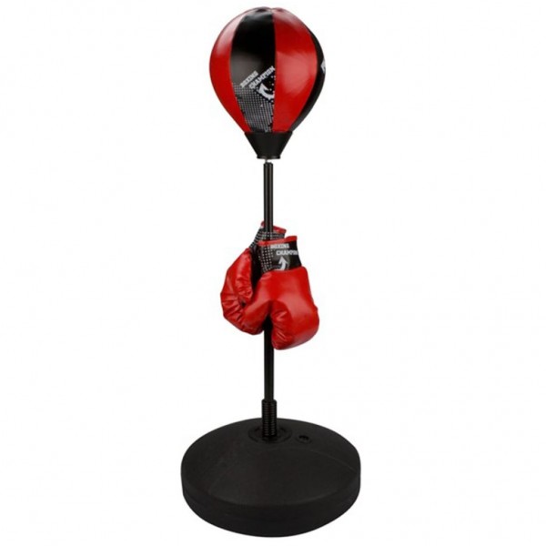 Punching-ball de boxeo para niños Avento 41BE. Negro / Rojo D