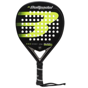 Pala de Pádel Bullpadel black dragon 4.0 negro/amarillo D