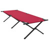 Cama Solar Plegable  con Bolsa de Transporte Tela Oxford 600D Roja 2