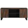 Armario de TV 105x33.5x46 cm Madera Maciza de Nogal 4