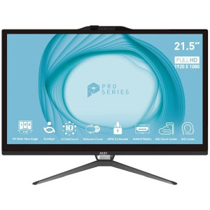 MSI PRO 21.5" Intel Core i5 8G RAM 256GB AP222T 13M-225ES negro D