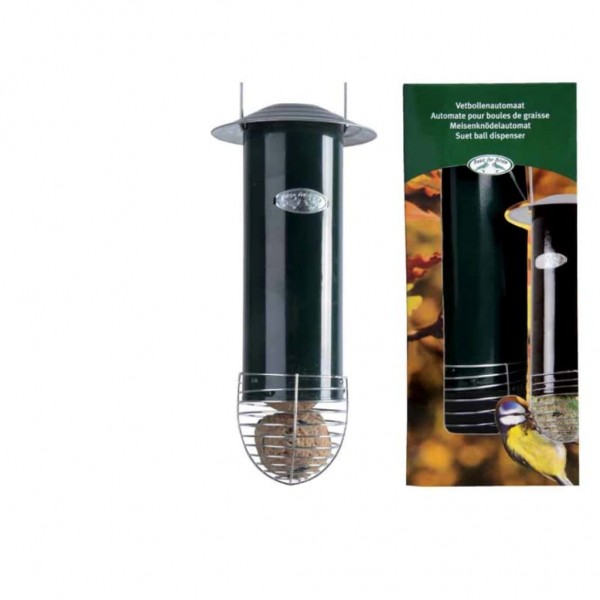 Esschert Design Dispensador de bolas de gordura verde D