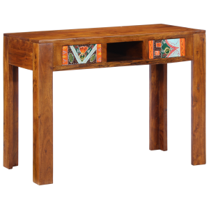 Escritorio  100x50x75 cm de Madera Maciza de Acacia D