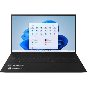 LG GRAM 15.6" AMD Ryzen AI 5 16GB RAM 512GB 15Z80T-G.AS55B negro D