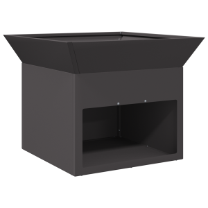 Fire Pit Preto 50 x 50 x 40 cm Aço H