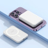 Bateria Externa Universal MAGNÉTICA Power Bank Qi 5000 mAh COOL Blanco 3