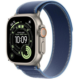 Apple Watch Ultra 3 2025 GPS + cellular 49mm titanio natural trail loop M/L azul H