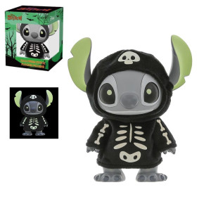 FIGURA disney stich halloween esqueleto H