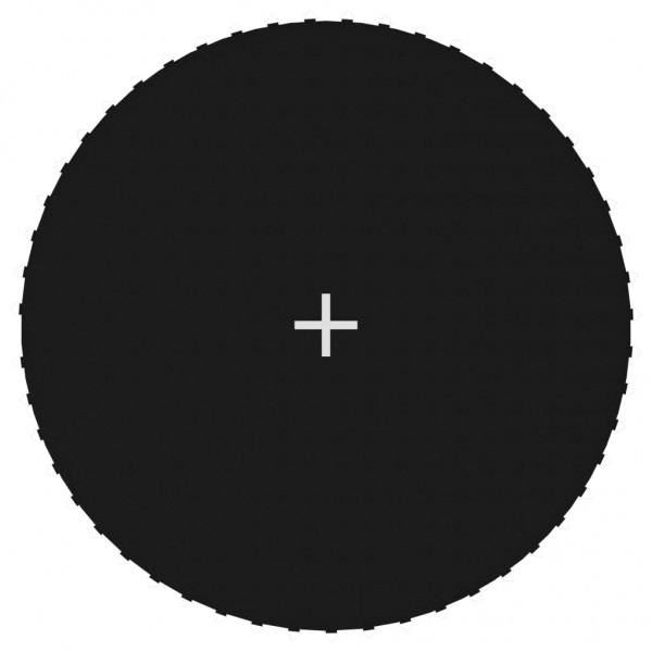 Lona de salto para cama elástica redonda tela negro 3.05 m D