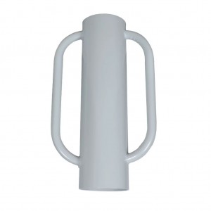 Herramienta para poner postes de valla con asas acero H