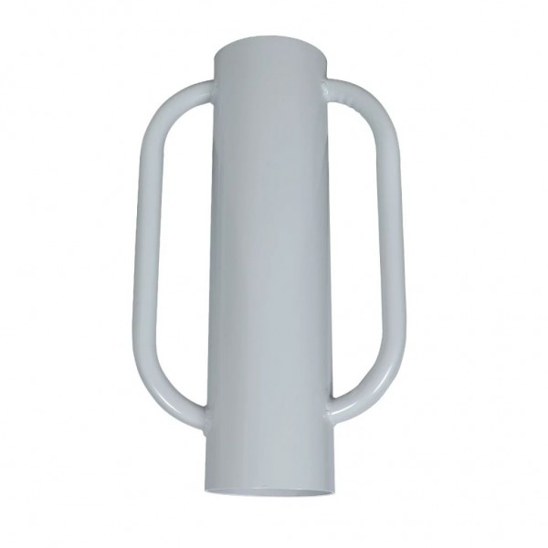 Herramienta para poner postes de valla con asas acero M 2