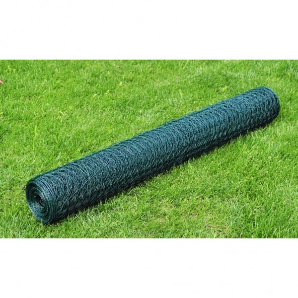 Arame galvanizado revestido de PVC verde 25x0,5 m D