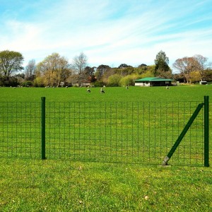 Cerca de aço verde Euro 10x0,8 m D