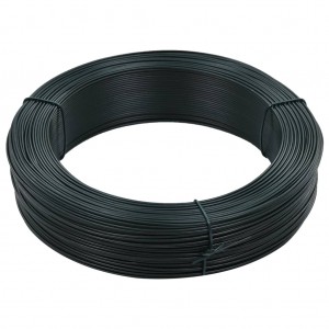 Fios de vedação de aço preto verde 250 m 1.4/2 mm D