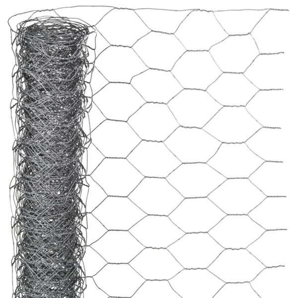 Nature Fabricação a partir de fibras sintéticas 1x10 m 25 mm aço galvanizado D
